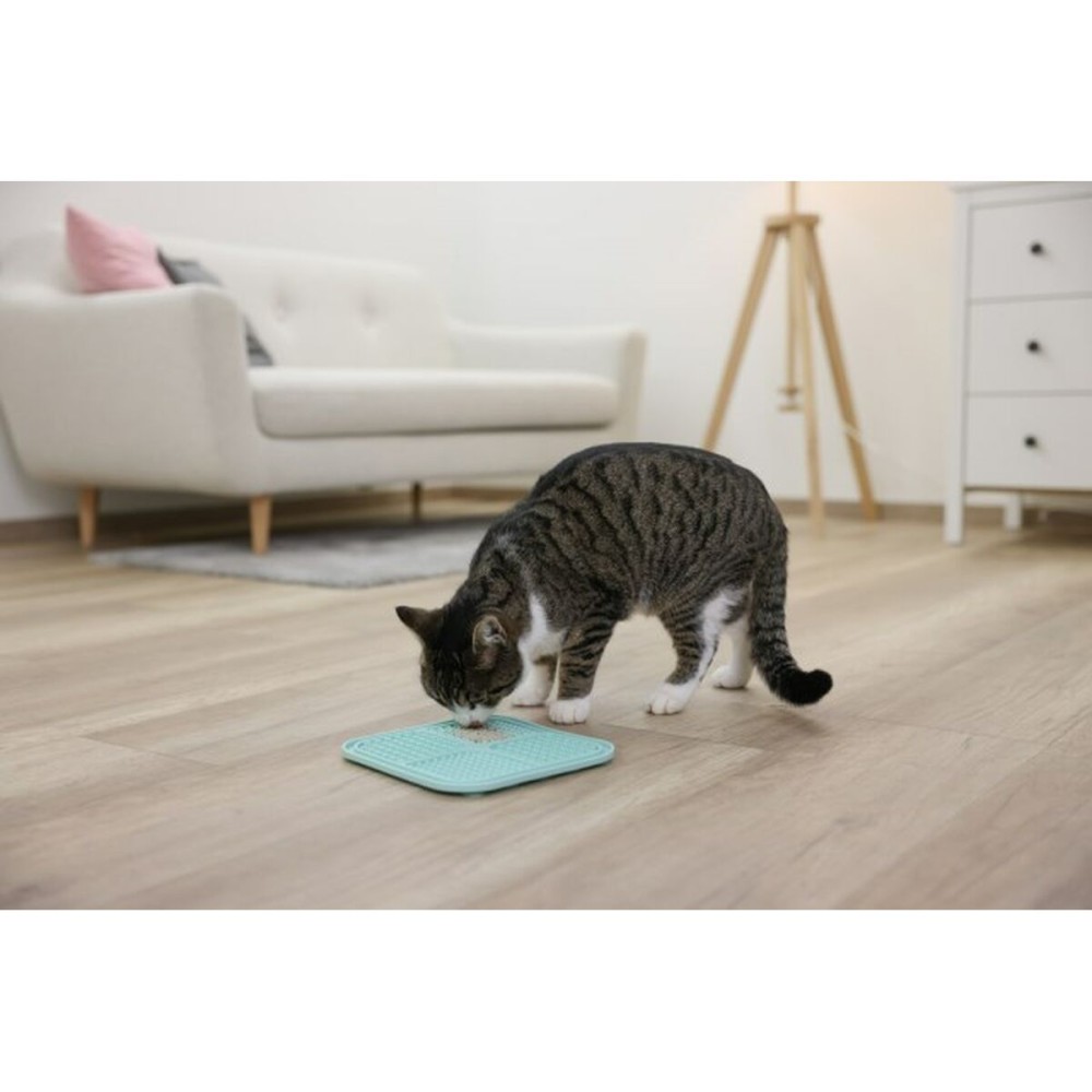 Futternapf für Katzen Kerbl türkis Kunststoff 20 x 20 cm