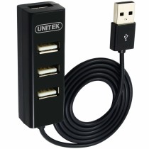 Hub USB 3 Ports Unitek Y-2140 Noir