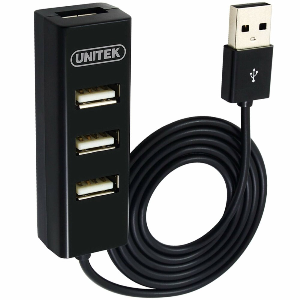 Hub USB 3 Ports Unitek Y-2140 Noir