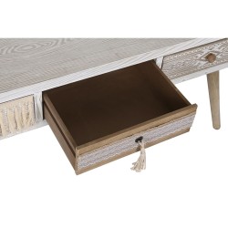 Table Basse DKD Home Decor Sapin Coton (110 x 60 x 50 cm)