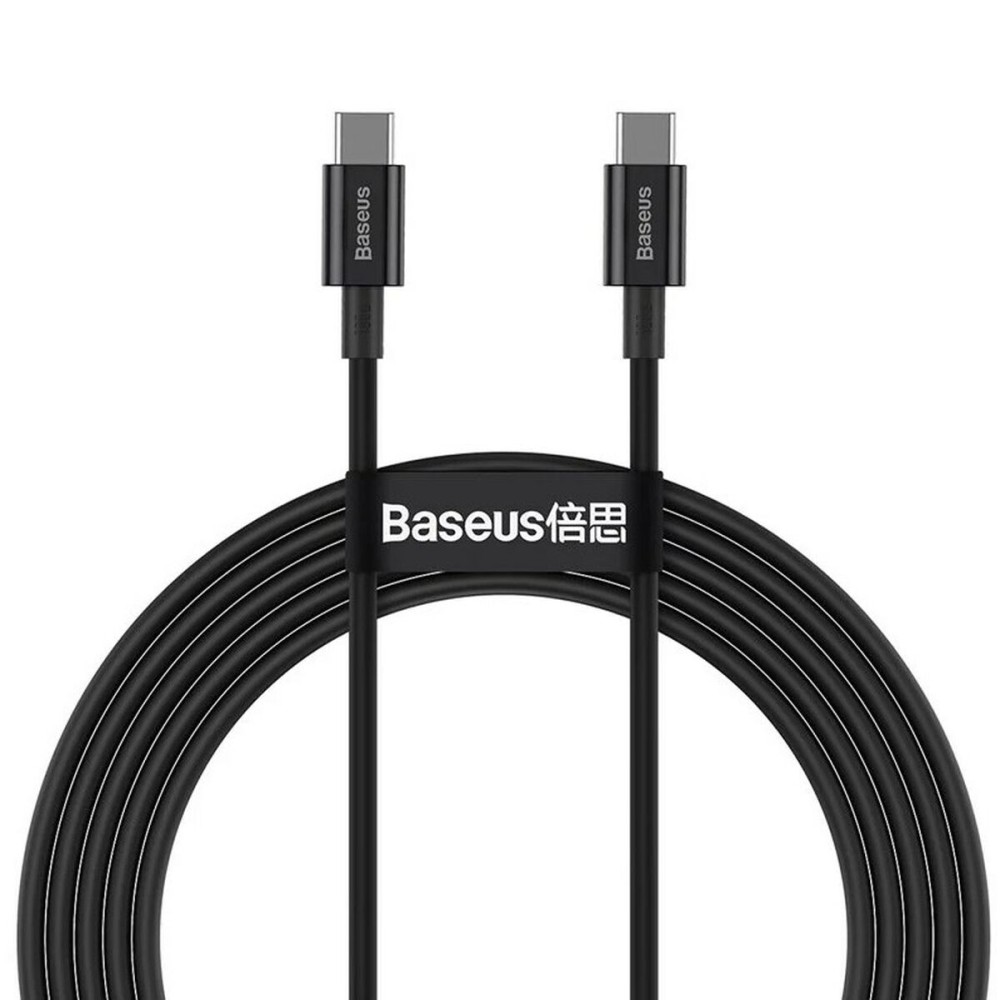 Kabel USB C Baseus Superior Schwarz 1 m