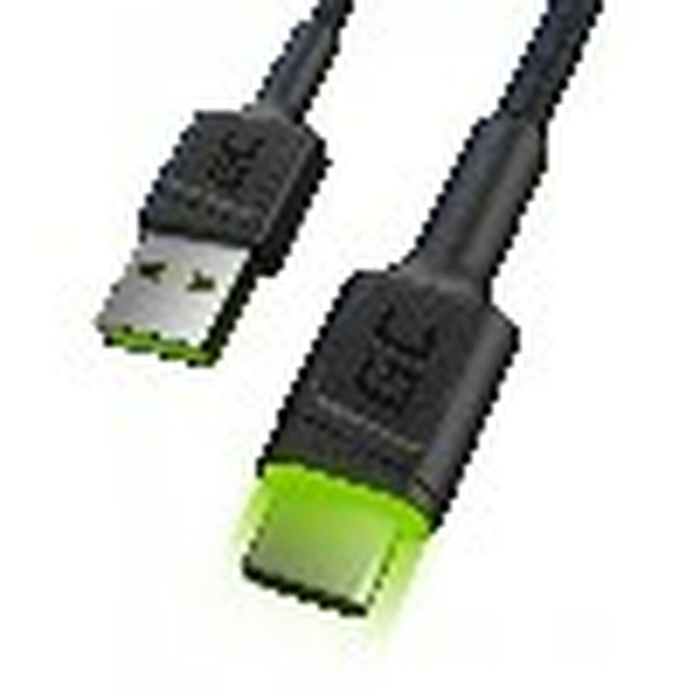 USB Cable Green Cell KABGC13 Black Green 2 m