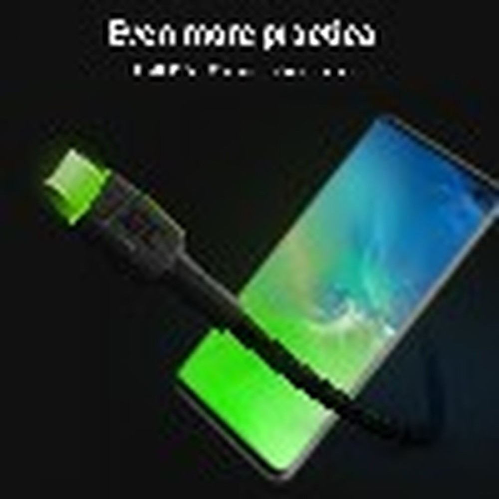USB Cable Green Cell KABGC13 Black Green 2 m