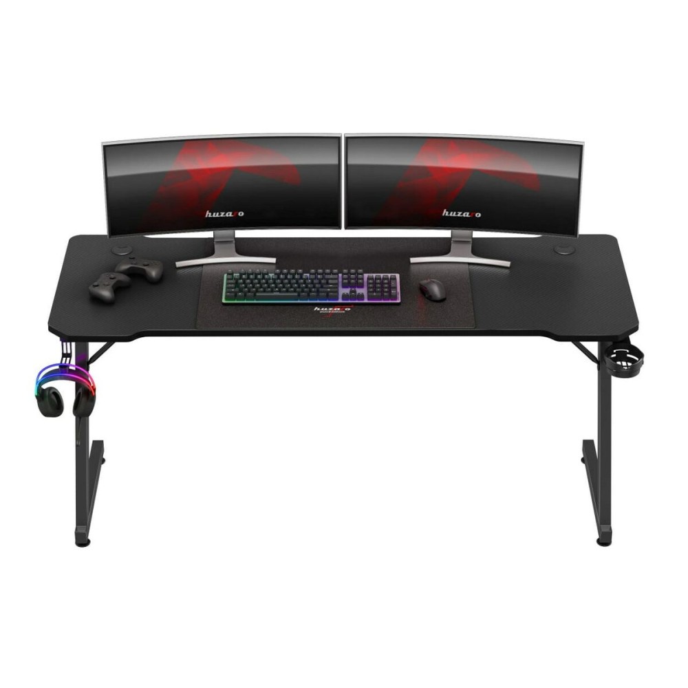 Desk Huzaro HZ-Hero 4.8 Black 160 x 60 cm