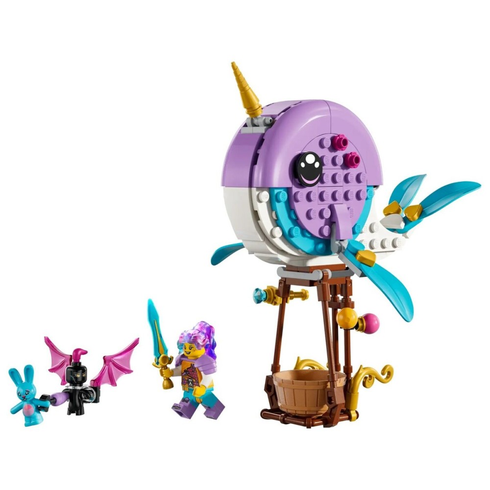 Construction set Lego Dreamzzz 71472 Izzie's Narwhal Hot-Air Balloon Multicolour 156 Pieces