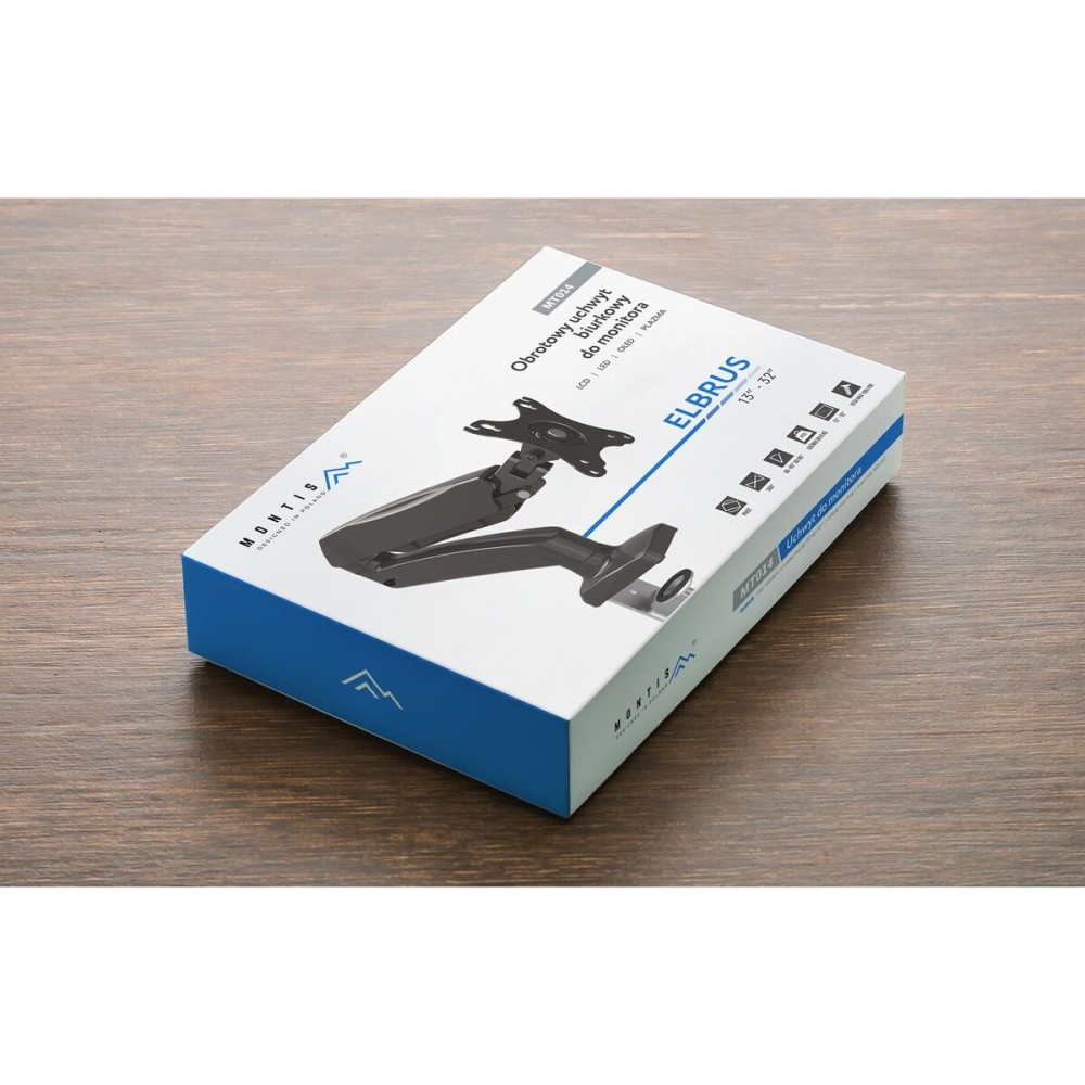 Support de table d'écran Montis ELBRUS MT014 Noir 32" 13"