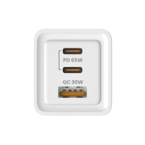 Wandladegerät Savio LA-07 Weiß 65 W