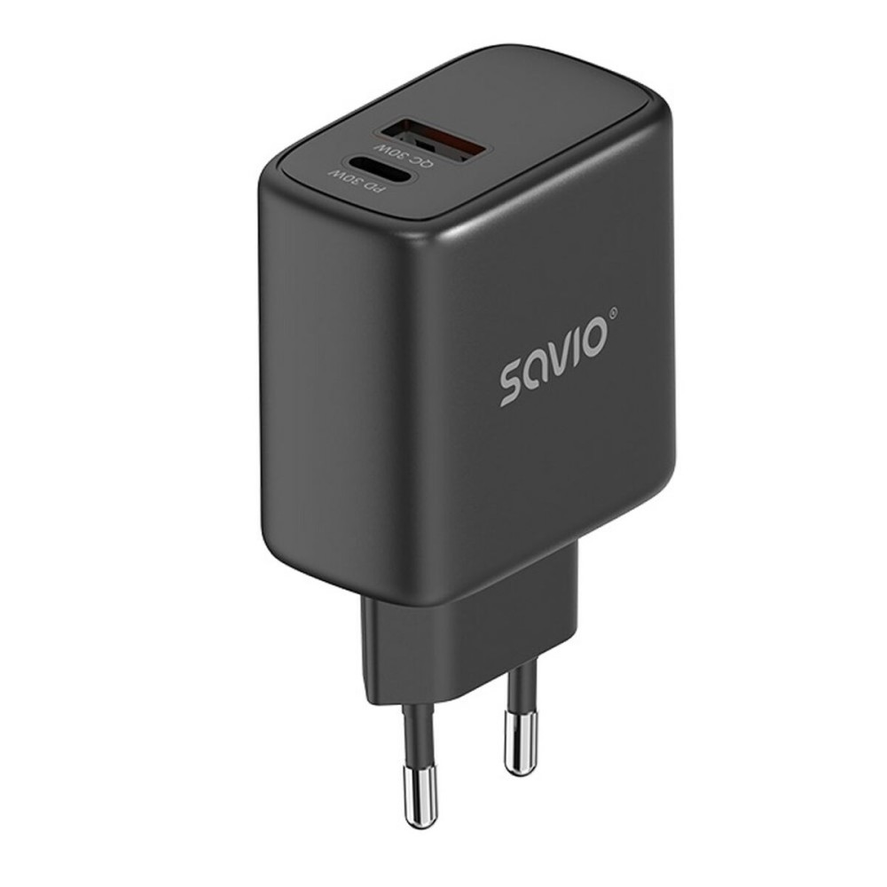 Chargeur mural Savio LA-06/B Noir 30 W