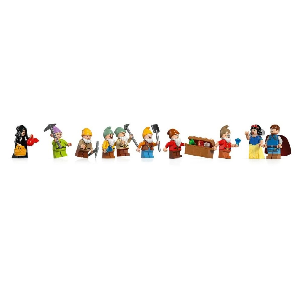 Construction set Lego Casita de Blancanieves y los siete enanitos 2228 Pieces