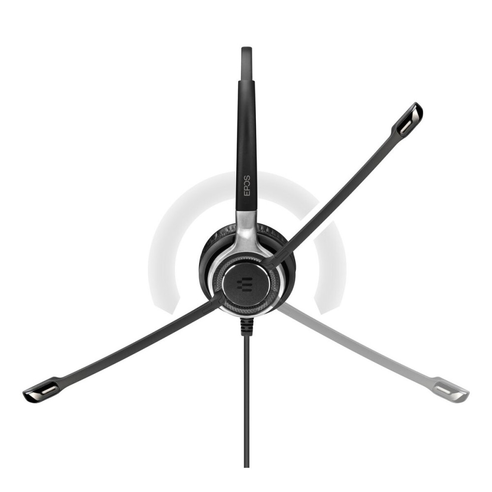 Kopfhörer mit Mikrofon Epos IMPACT SC 662 Schwarz Silberfarben