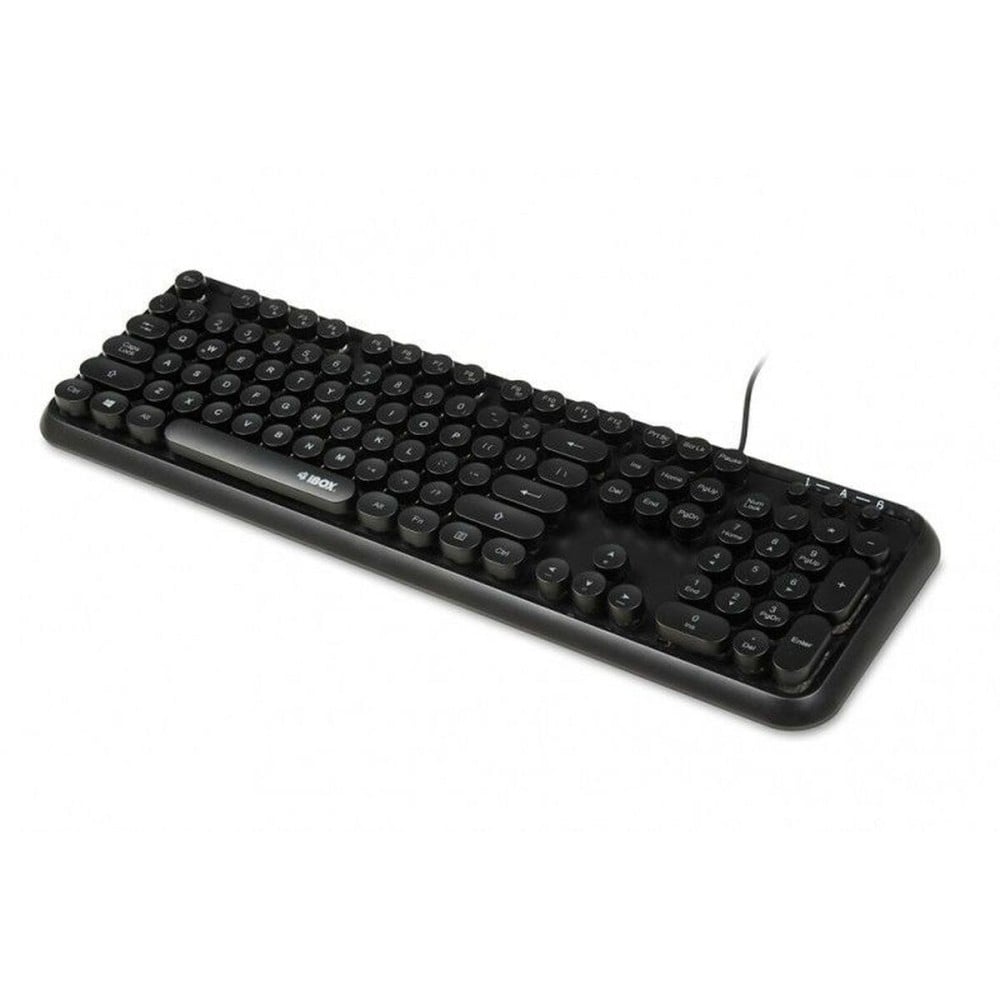 Clavier Ibox IKS620 Noir Anglais QWERTY