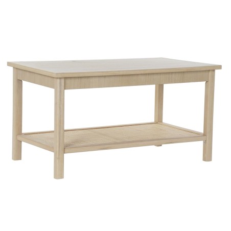 Table Basse DKD Home Decor 90 x 50 x 46 cm Naturel Aluminium Bois MDF