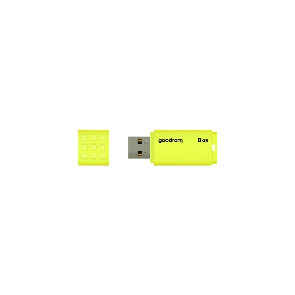 Clé USB GoodRam UME2 USB 2.0 20 Mb/s Jaune 8 GB (1 Unité)
