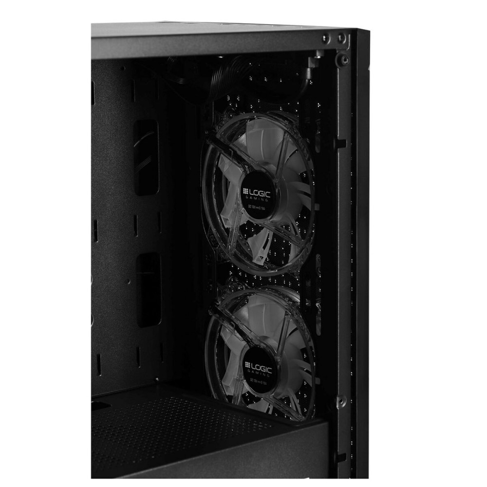 ATX Semi-Tower Gehäuse Logic AM-ARAMIS-10-0000000-0002 Schwarz