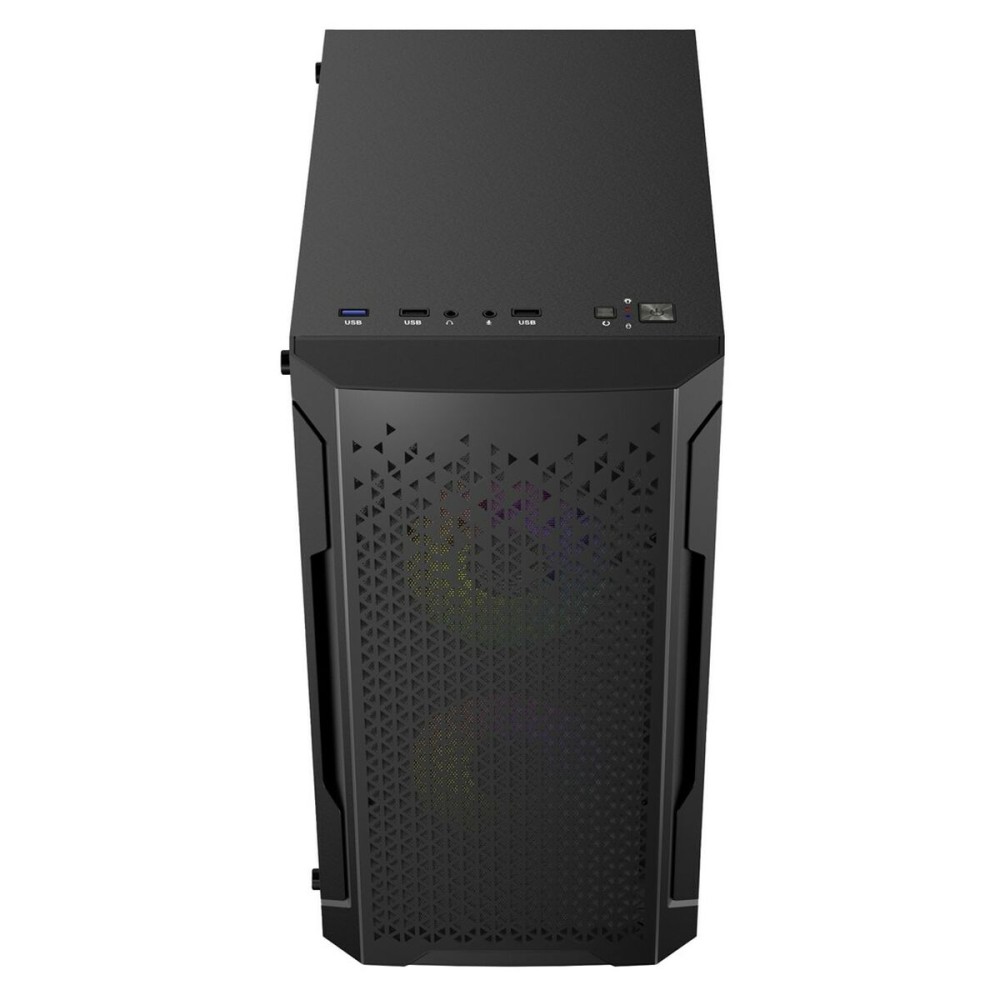 ATX Semi-Tower Gehäuse Logic AM-ARAMIS-10-0000000-0002 Schwarz