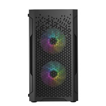 ATX Semi-Tower Gehäuse Logic AM-ARAMIS-10-0000000-0002 Schwarz