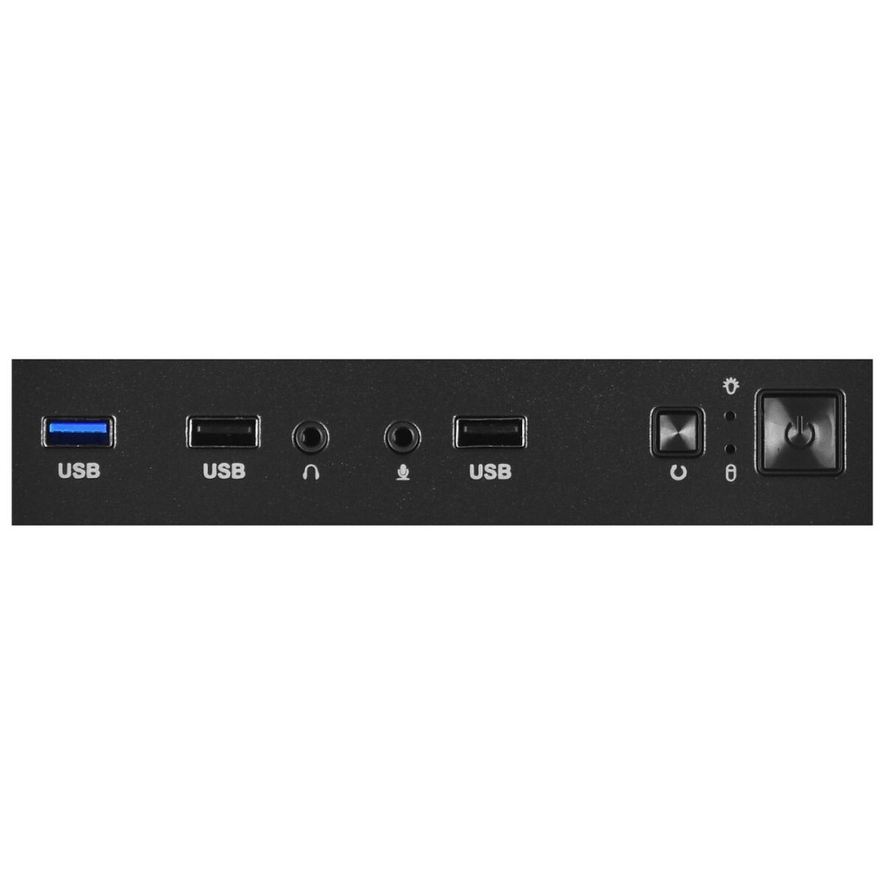ATX Semi-Tower Gehäuse Logic AM-ARAMIS-10-0000000-0002 Schwarz