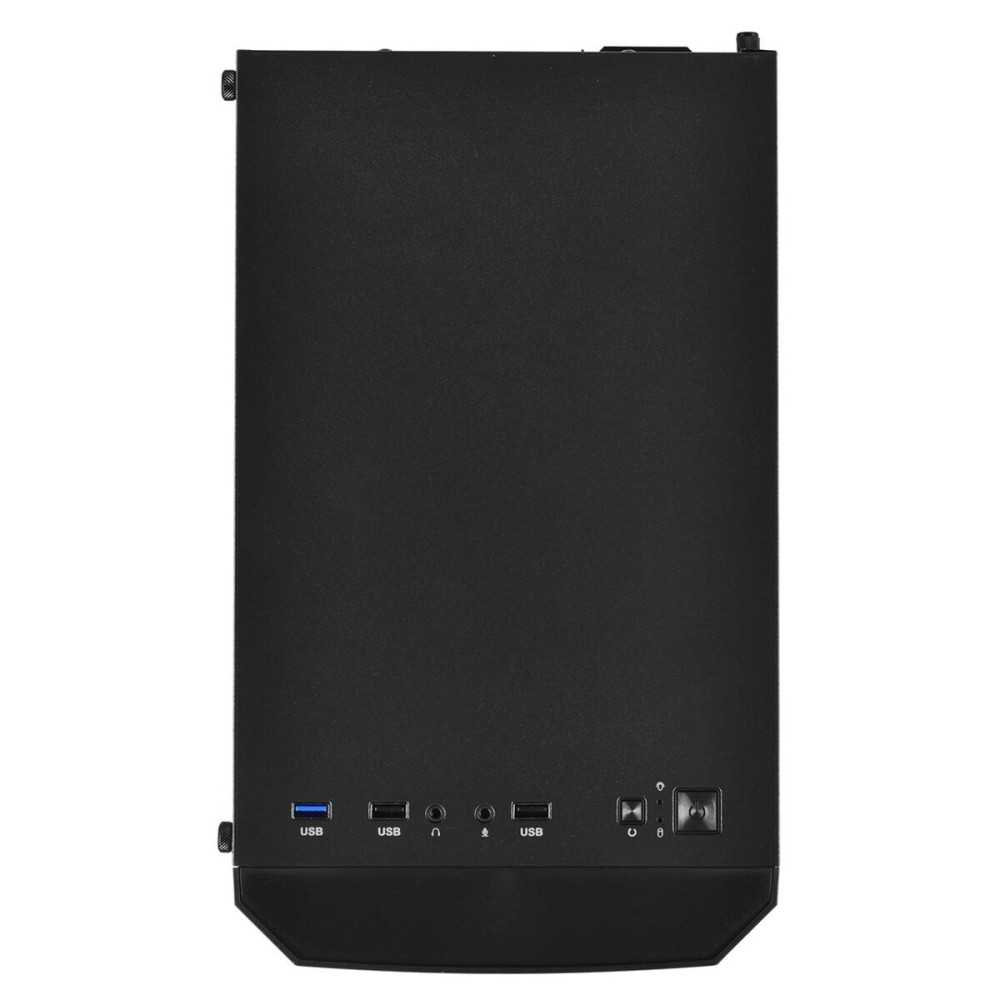 ATX Semi-Tower Gehäuse Logic AM-ARAMIS-10-0000000-0002 Schwarz