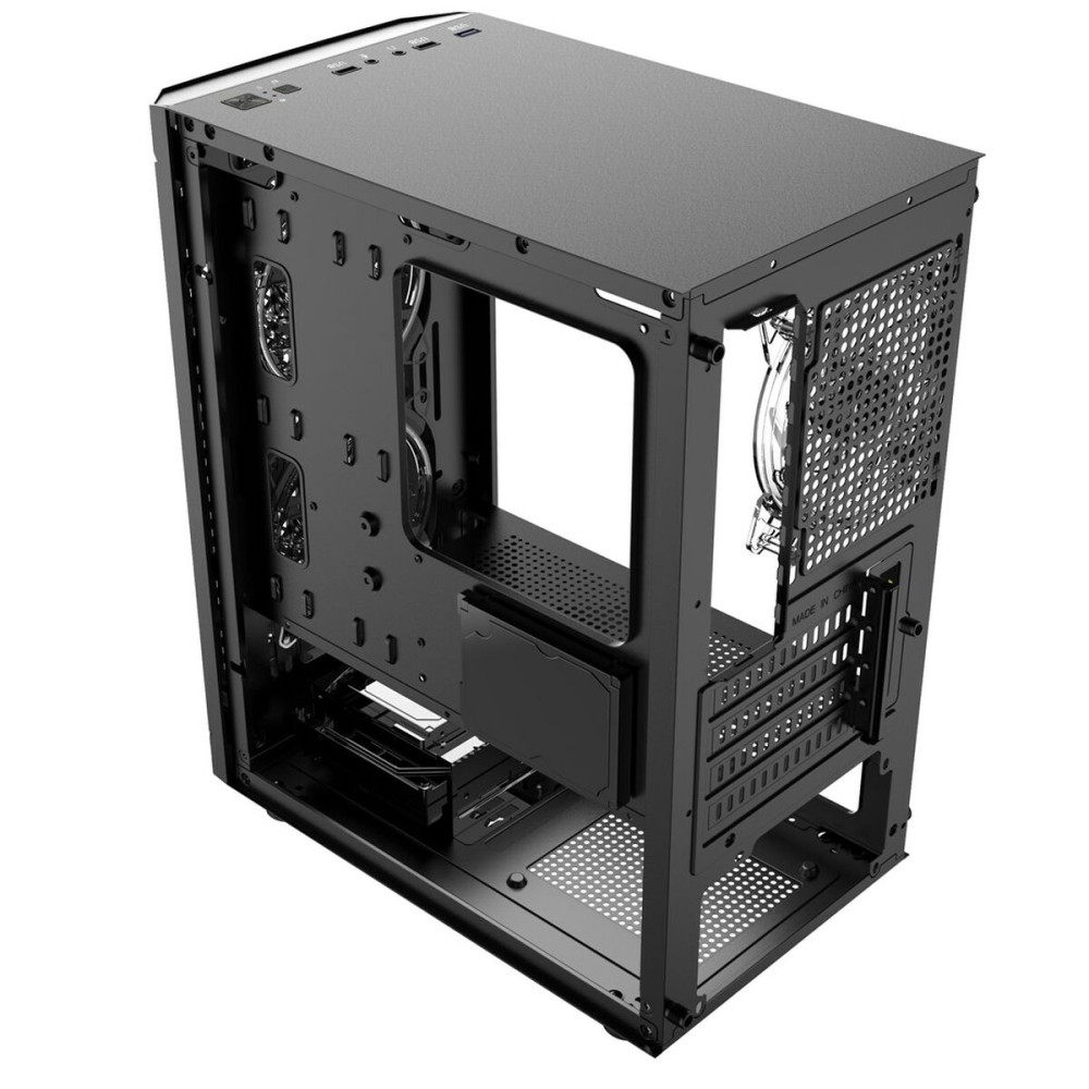 ATX Semi-Tower Gehäuse Logic AM-ARAMIS-10-0000000-0002 Schwarz