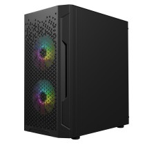 ATX Semi-Tower Gehäuse Logic AM-ARAMIS-10-0000000-0002 Schwarz