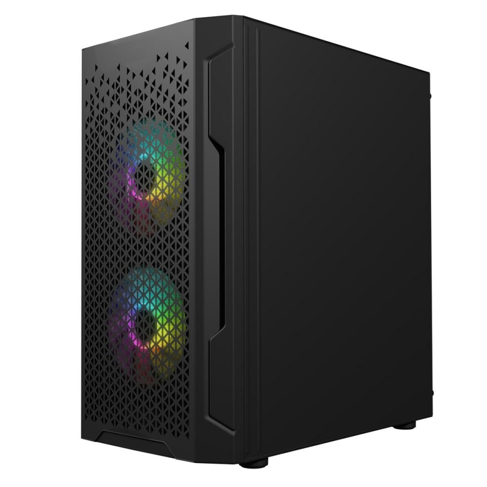 ATX Semi-Tower Gehäuse Logic AM-ARAMIS-10-0000000-0002 Schwarz