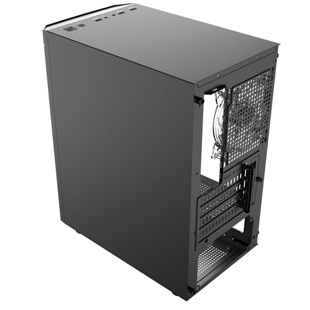 ATX Semi-Tower Gehäuse Logic AM-ARAMIS-10-0000000-0002 Schwarz