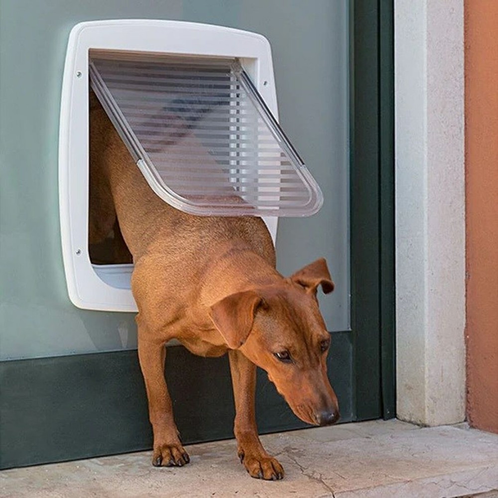 Cat Flap Ferplast Swing Grey