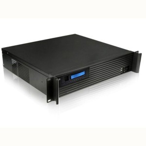 ATX Semi-Tower Gehäuse Techly I-CASE IPC-240L Schwarz