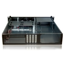 ATX Semi-Tower Gehäuse Techly I-CASE IPC-240L Schwarz