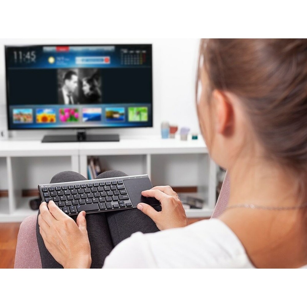 Clavier Tracer TRAKLA46934 Argenté Noir/Gris