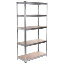 Étagère Greenblue GB378 180 x 90 x 40 cm Gris acier galvanisé Bois MDF 75 Kg