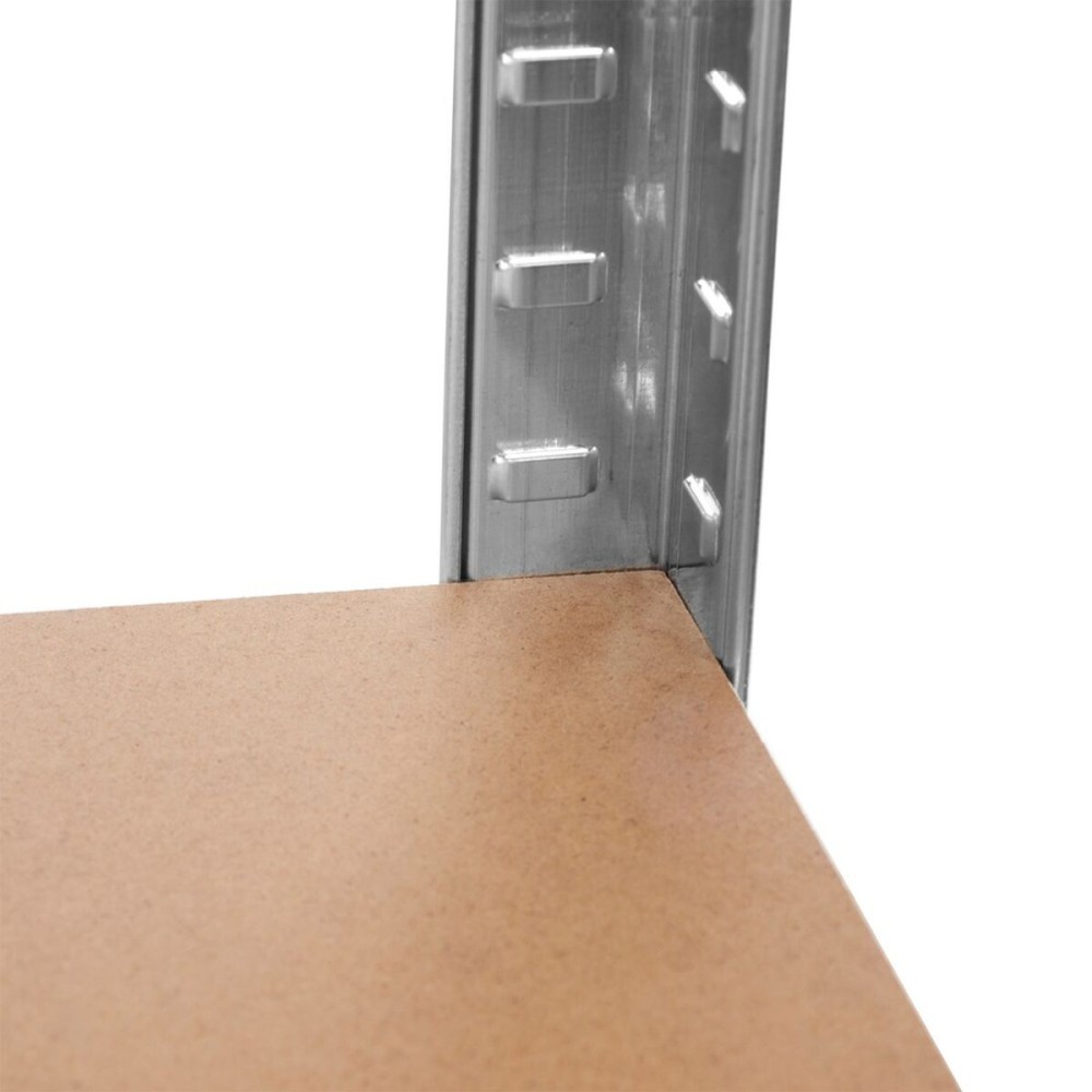 Étagère Greenblue GB378 180 x 90 x 40 cm Gris acier galvanisé Bois MDF 75 Kg