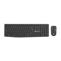 Keyboard and Mouse Natec NZB-1989 Black QWERTY Qwerty US