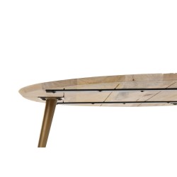 Table Basse DKD Home Decor Bois de manguier (90 x 90 x 45 cm)