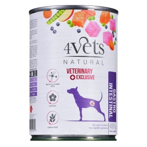 Wet food 4VETS Adult Dogs Turkey 400 g