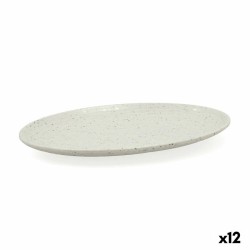 Tablett für Snacks Bidasoa Ikonic Grau Kunststoff Melamine 20,2 x 14,4 x 1,5 cm (12 Stück) (Pack 12x)