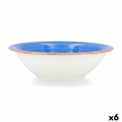 Bowl Quid Vita Ceramic Blue (18 cm) (Pack 6x)