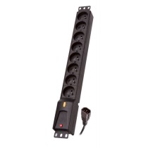 Power Socket 8 Sockets with Switch Lestar 3 m (3 m)