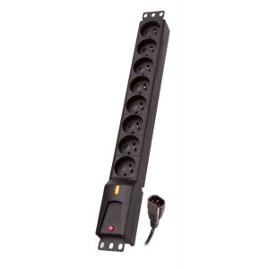 Power Socket 8 Sockets with Switch Lestar 3 m (3 m)