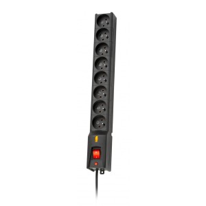 Power Socket 8 Sockets with Switch Lestar (3 m)