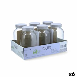 Bocal Quid Moss Gris verre 1 L (Pack 6x)