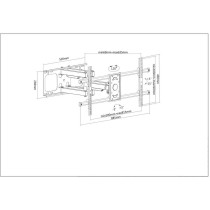 Screen Table Support Manhattan 461290 37" 90"