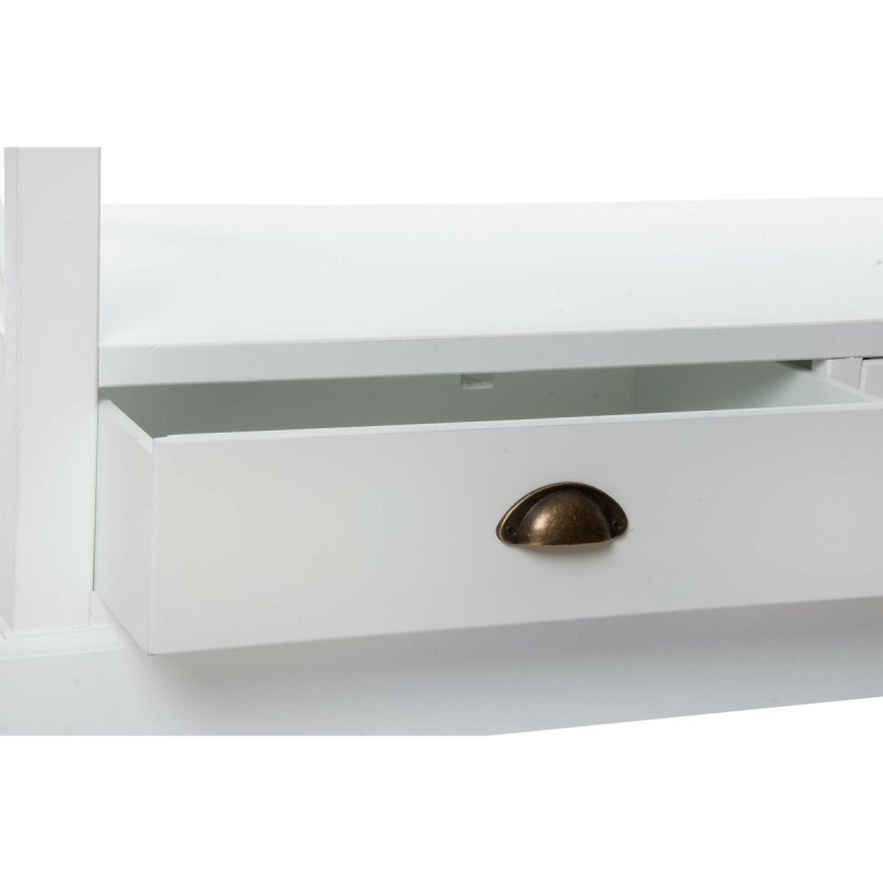 Table Basse DKD Home Decor Blanc Bois (108 x 48 x 56,5 cm)