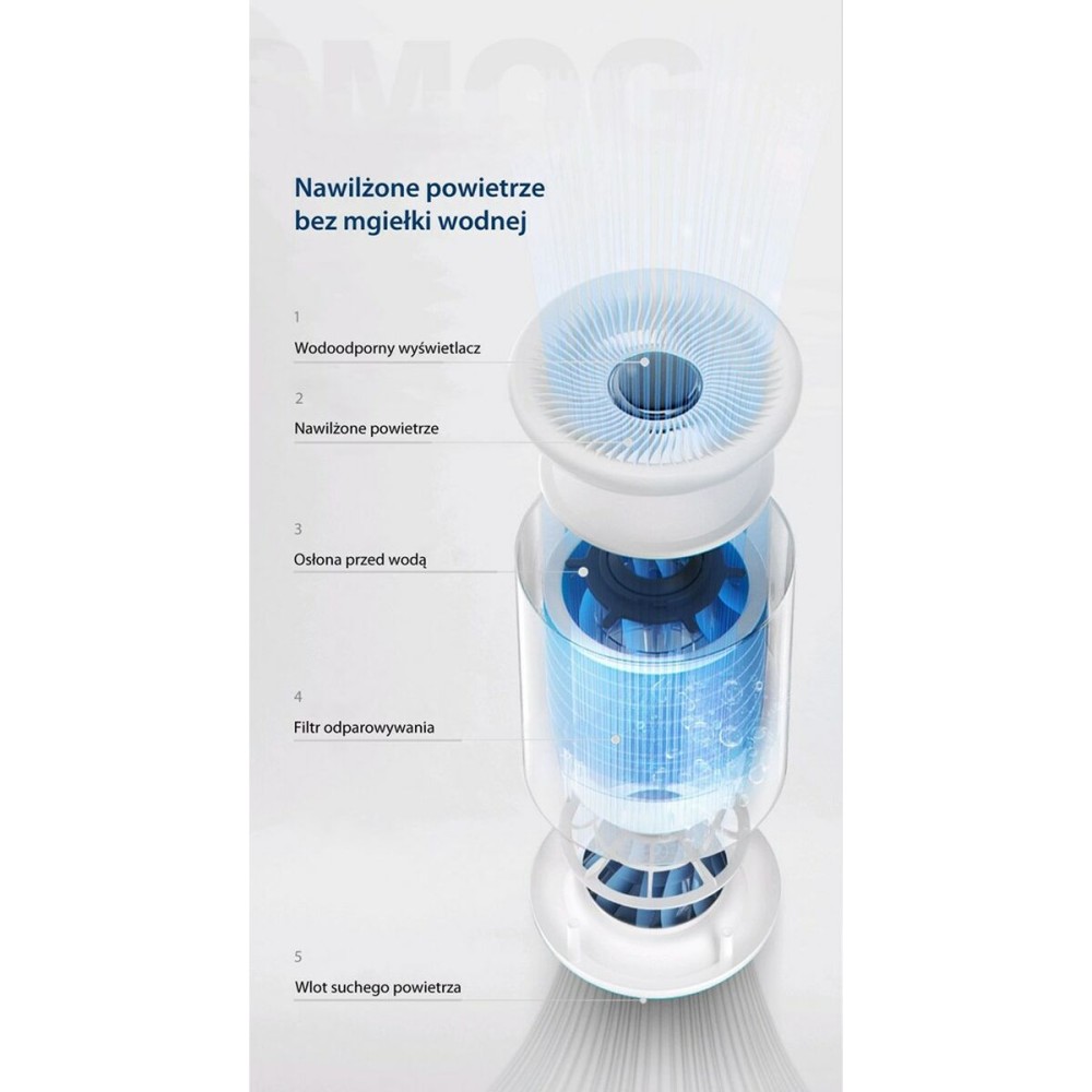 Humidifier Blaupunkt AHE601 White 18 W 30 m² 4 L