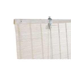 Roller blinds DKD Home Decor Varnished White Bamboo 120 x 2 x 230 cm