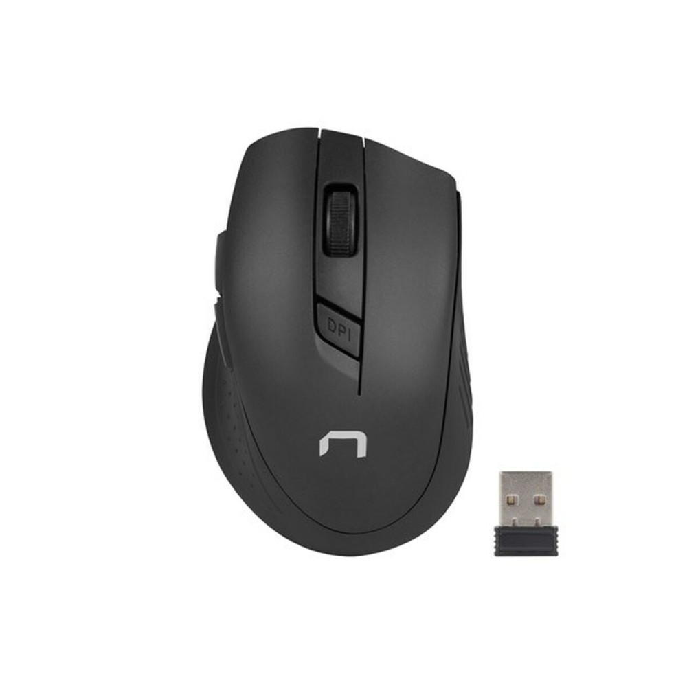 clavier et souris Natec Stingray Noir QWERTY Qwerty US