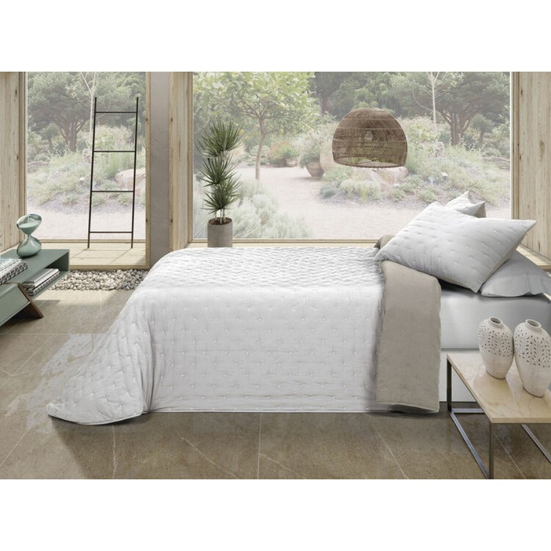 Bedspread (quilt) Pierre Cardin LORENA White Double (3 Pieces)