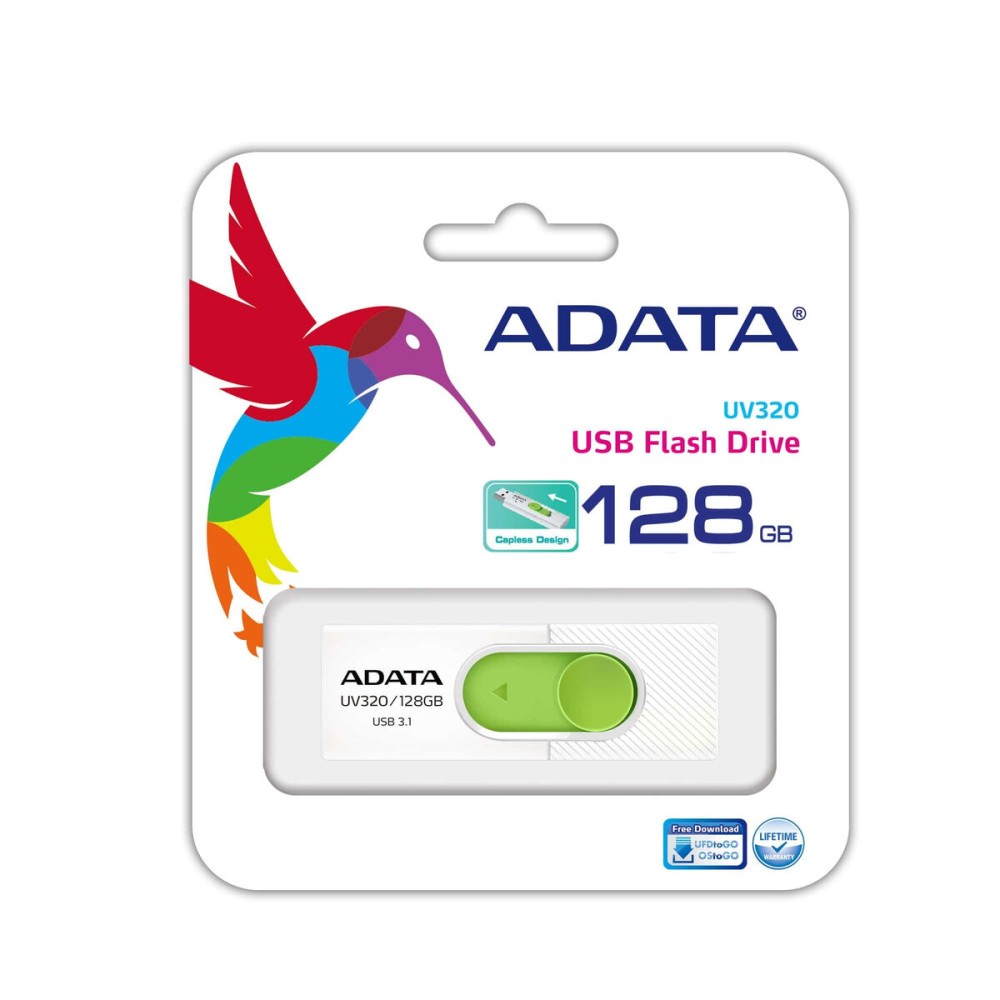 USB Pendrive Adata UV320 grün 128 GB