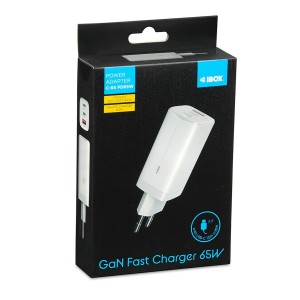 Chargeur mural Ibox ILUC65W Blanc 65 W