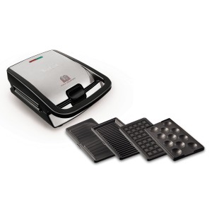 Sandwichmaker Tefal SW854D16 Schwarz 700 W